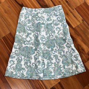 Eddie Bauer vintage paisley skirt